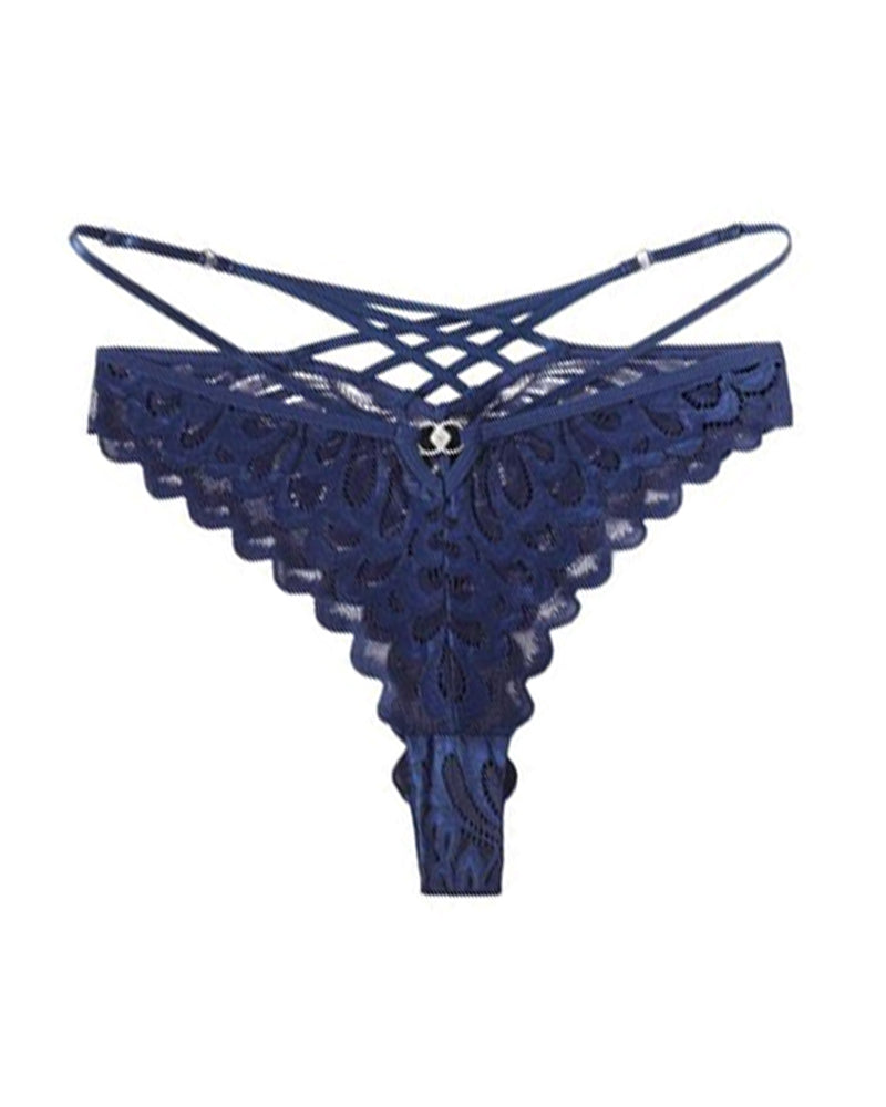 Women's Sexy Lace Cross Back Panties