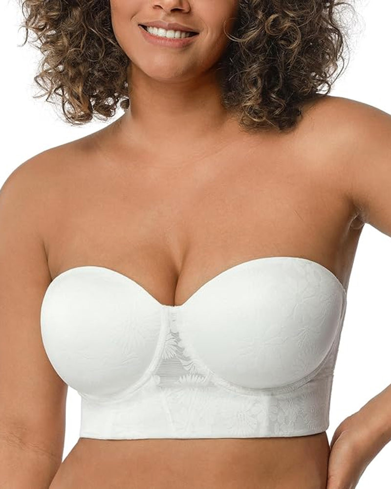 Women's Removable Adjustable Straps Full Body Support Lifting Bra
