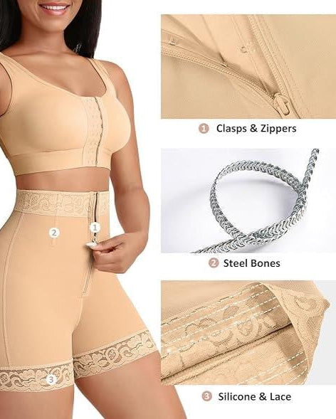 Short Lifts Buttocks With Tummy Control