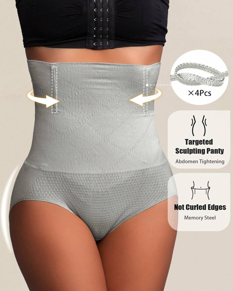 Women's Seamless High Waist Body Shaping Tummy Tuck Hip Lifting Panties