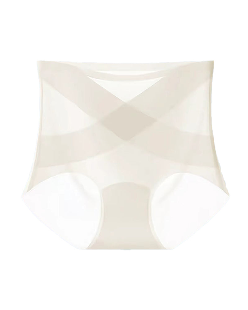 Women's Seamless Ice Silk High Waist Comfortable Underwear