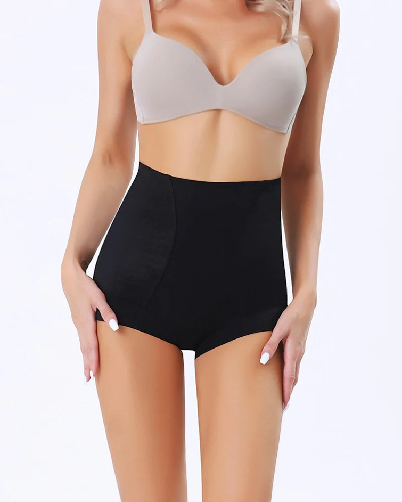 Women's High Waist Tummy Control Mesh Breathable Hip Lifting Body Shaping Panties