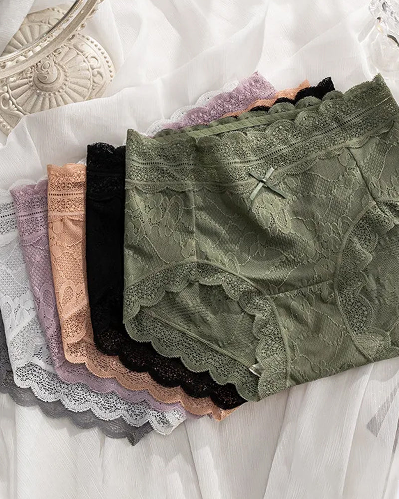 Women's Sexy Comfortable Lace Jacquard Seamless Breathable Panties