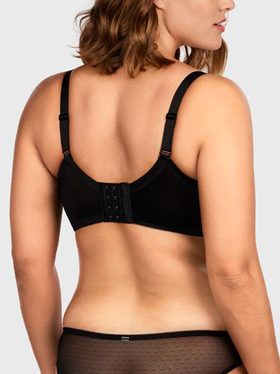 Plus Size Bras for Women Full Coverage Back Fat Underwire Minimizer Bras 2 Pack