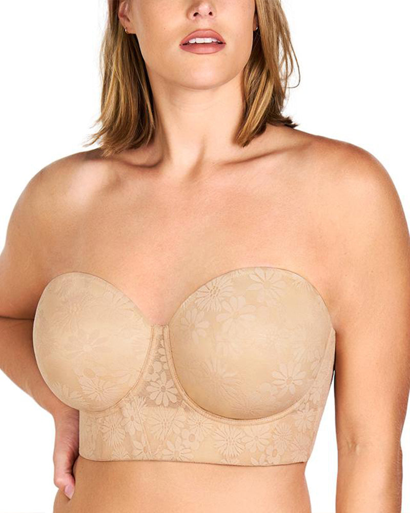 Women's Removable Adjustable Straps Full Body Support Lifting Bra