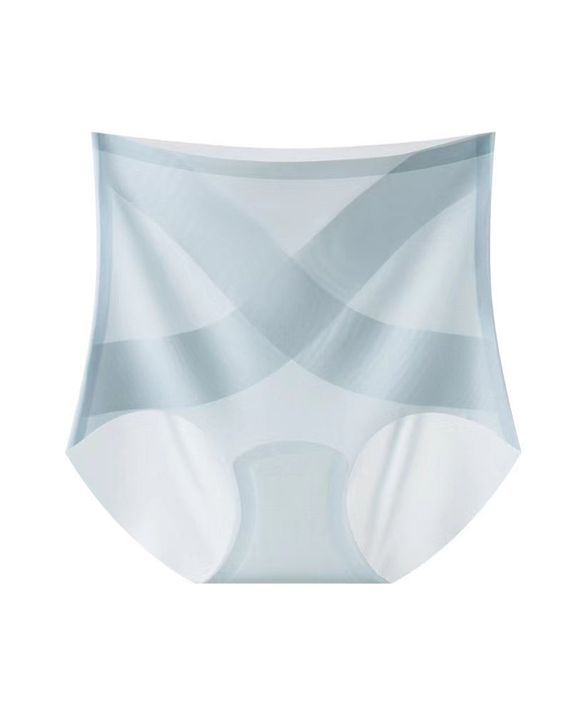 Women's Seamless Ice Silk High Waist Comfortable Underwear