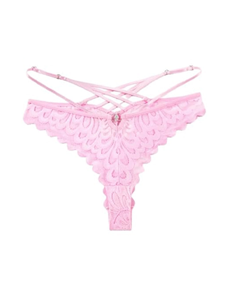 Women's Sexy Lace Cross Back Panties