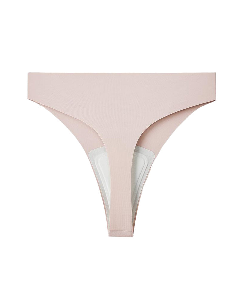 Women's Cameltoe Proof Seamless Shaping Thong Briefs