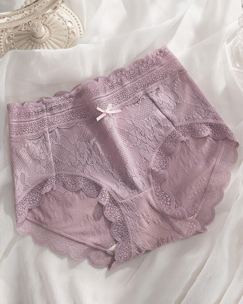 Women's Sexy Comfortable Lace Jacquard Seamless Breathable Panties