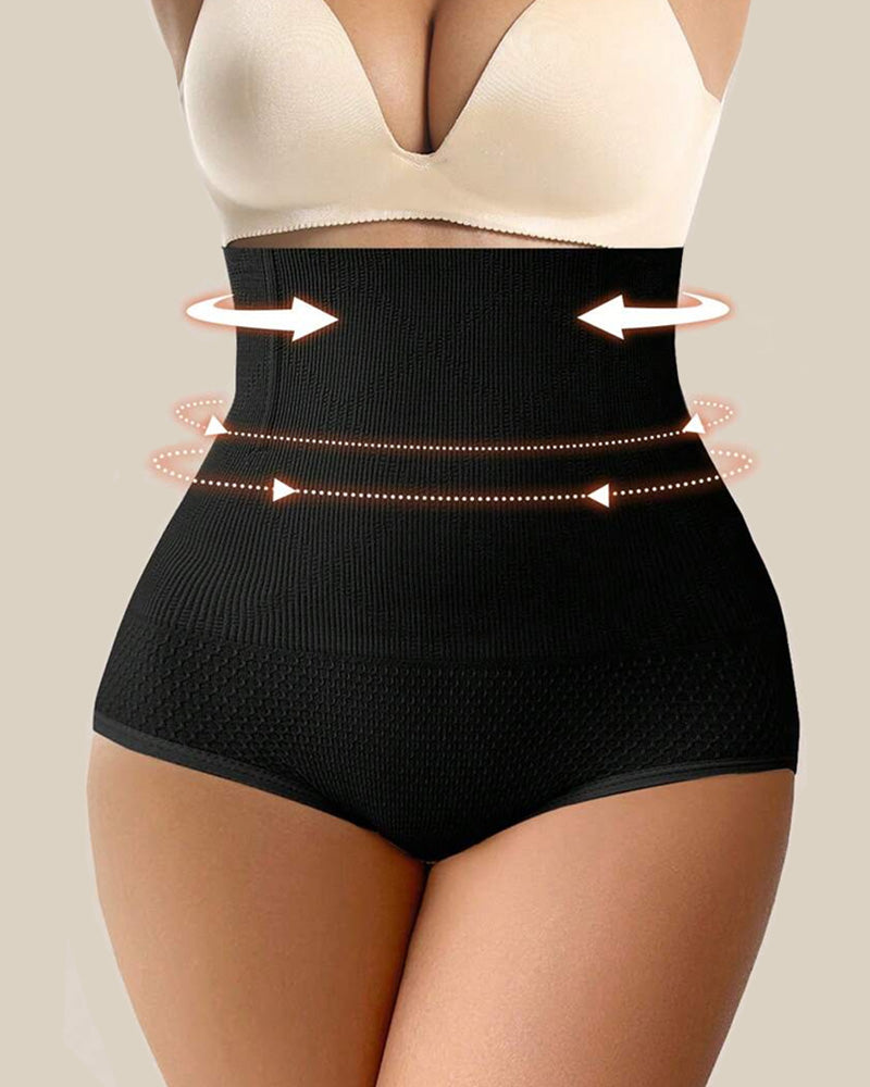 Women's Seamless High Waist Body Shaping Tummy Tuck Hip Lifting Panties