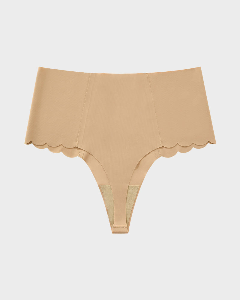 High-Rise Seamless Thong Panty