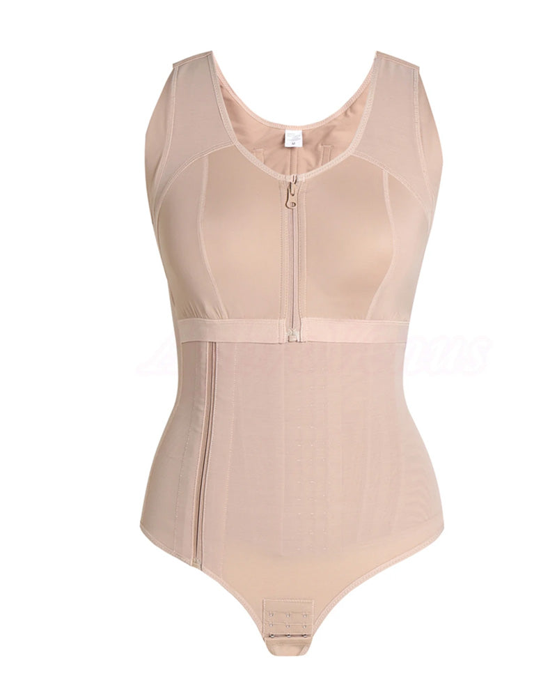 Women's Tummy Control Butt Lifting Seamless Side Zipper Body Shaper