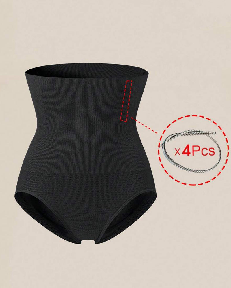 Women's Seamless High Waist Body Shaping Tummy Tuck Hip Lifting Panties