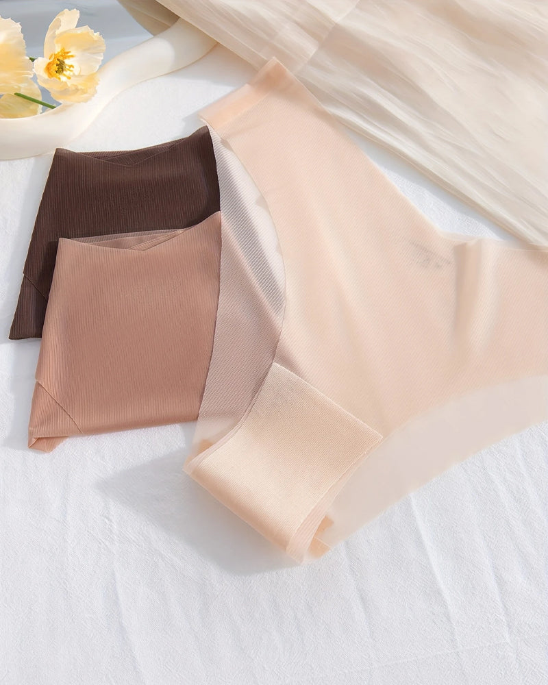 Women's Solid Color Quick-Drying Seamless Breathable Underwear
