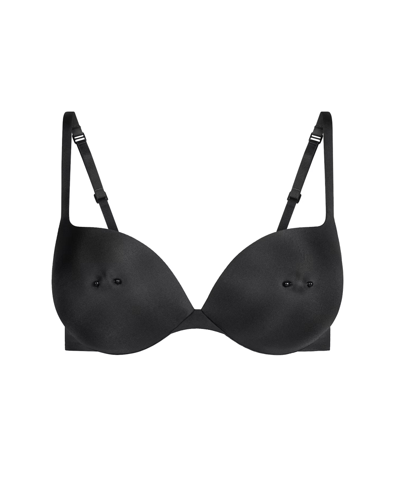 Women's Push-Up Pierced Nipple Bra