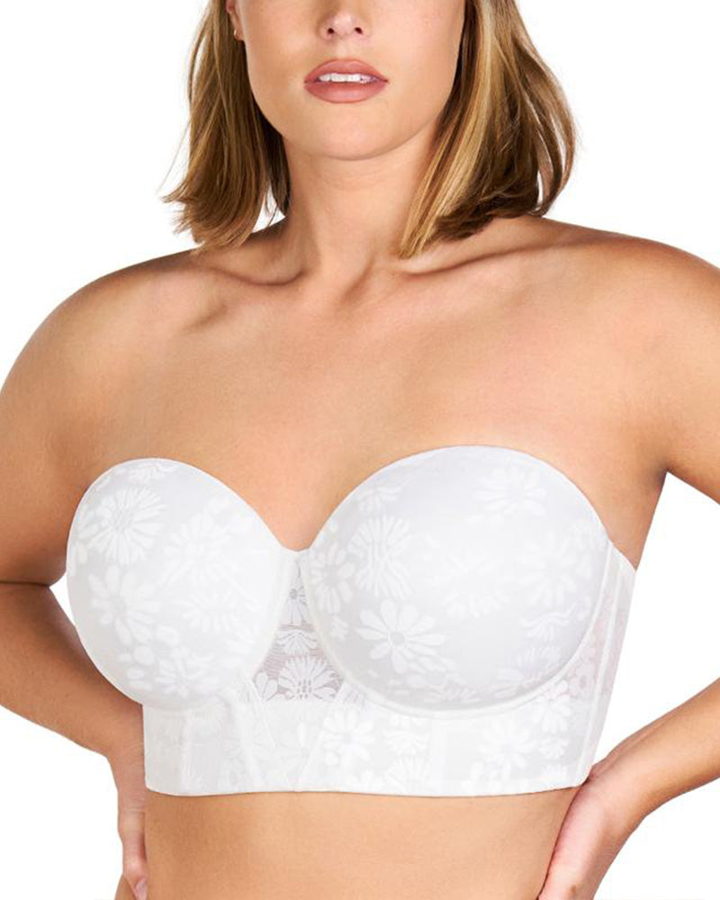 Women's Removable Adjustable Straps Full Body Support Lifting Bra