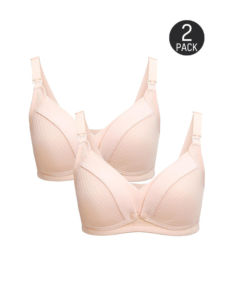 Women's Cotton Comfort Support Wire-Free Nursing Bra