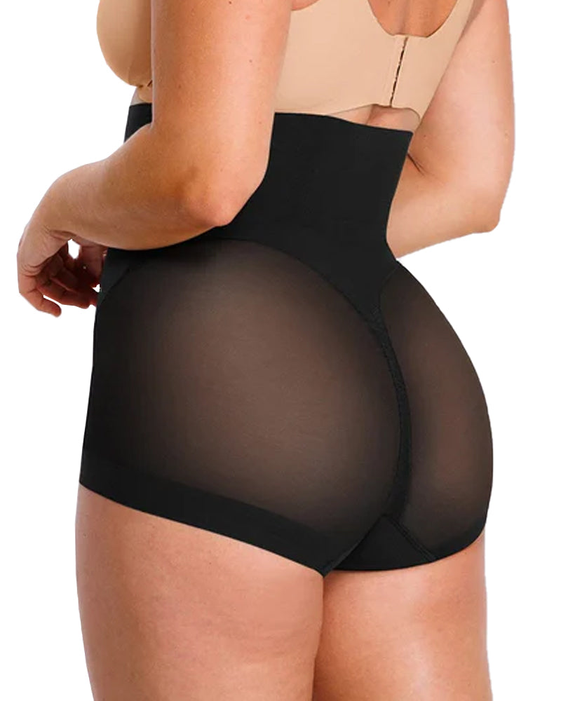 High-waisted Seamless Hip-lifting Shapewear Briefs