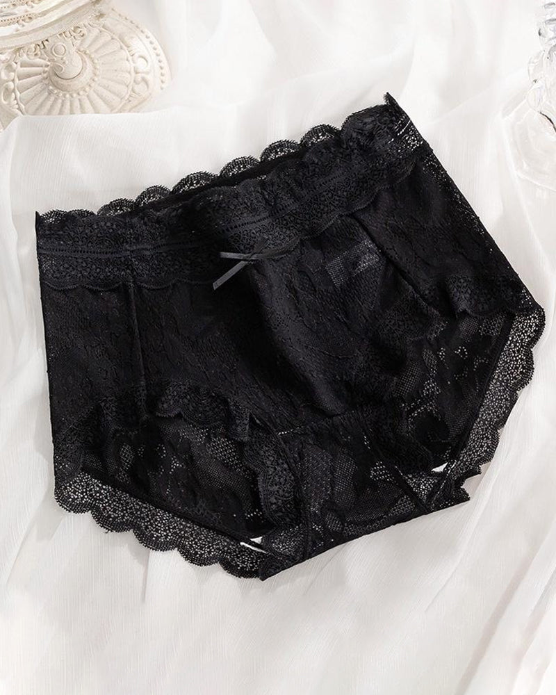 Women's Sexy Comfortable Lace Jacquard Seamless Breathable Panties