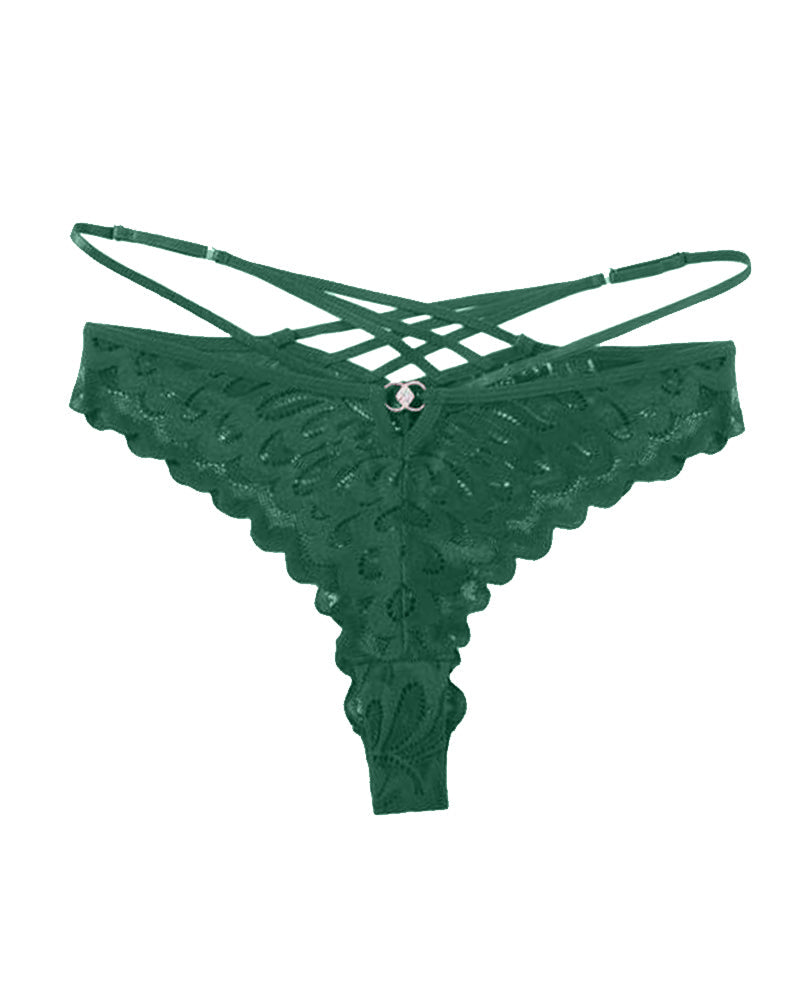 Women's Sexy Lace Cross Back Panties