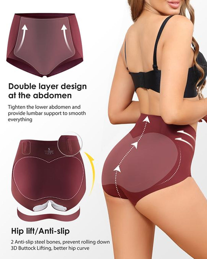 Seamless High Waist Tummy Control Breathable and Comfortable Underwear