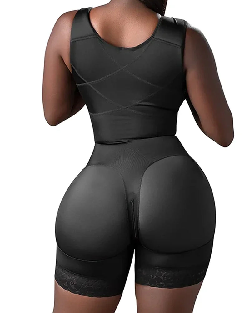 Women's Tummy Tuck and Hip Lift Postoperative Recovery Shapewear