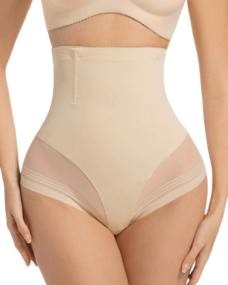 Women's Light Breathable Mesh Hip-Lifting and Tummy-Control Panties