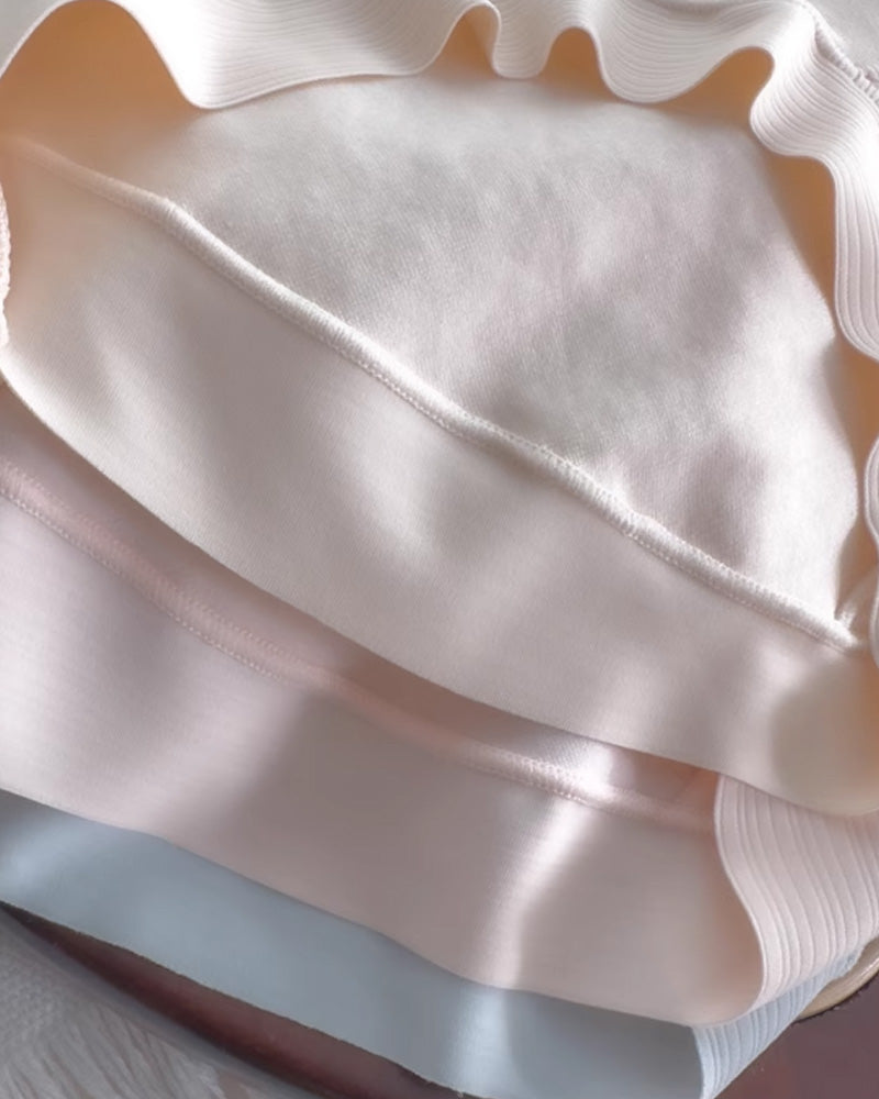 5-Pack Pure Cotton High Waist Seamless Antibacterial Breathable Crotch Briefs