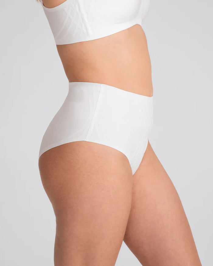 3 Pack High Waist Tummy Lifting Hip Lifting Invisible Cross Comfort Breathable Briefs