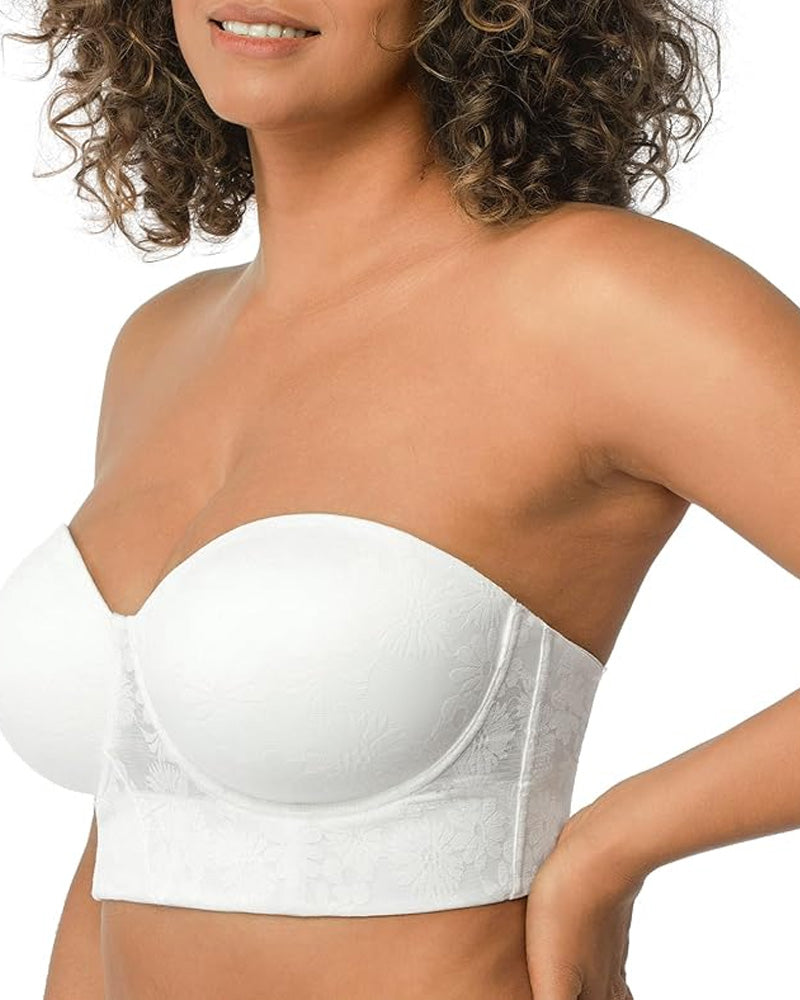 Women's Removable Adjustable Straps Full Body Support Lifting Bra