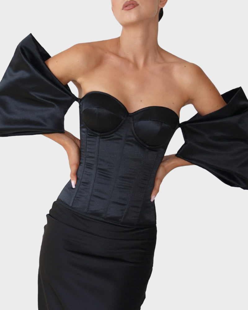 Floralshe®Supportive Lace-Up Corset