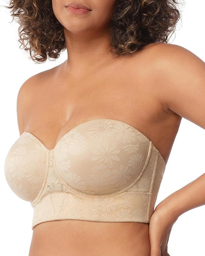 Women's Removable Adjustable Straps Full Body Support Lifting Bra