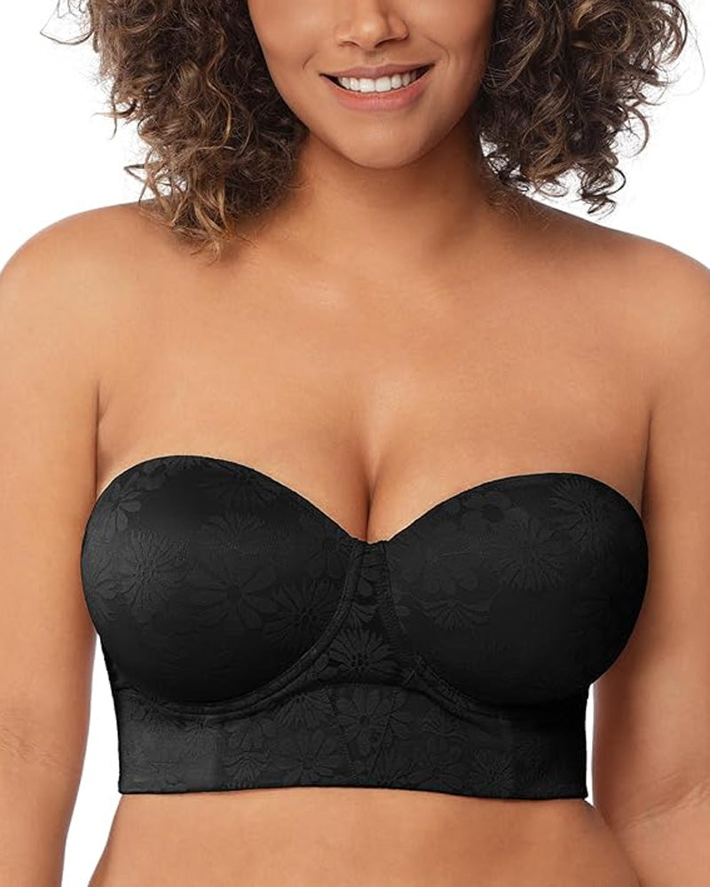 Women's Removable Adjustable Straps Full Body Support Lifting Bra